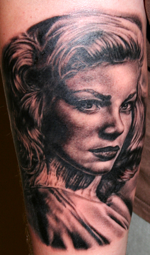 Tattoos - Tim Harris - Lauren Bacall